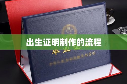 沧县出生证明制作的流程